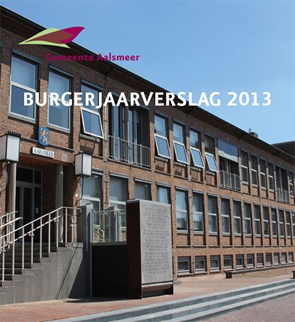 Gemeente Aalsmeer -  Burgerjaarverslag 2013