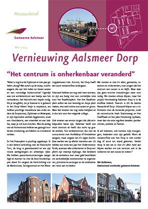 Gemeente Aalsmeer - Nieuwsbrief Aalsmeer Dorp