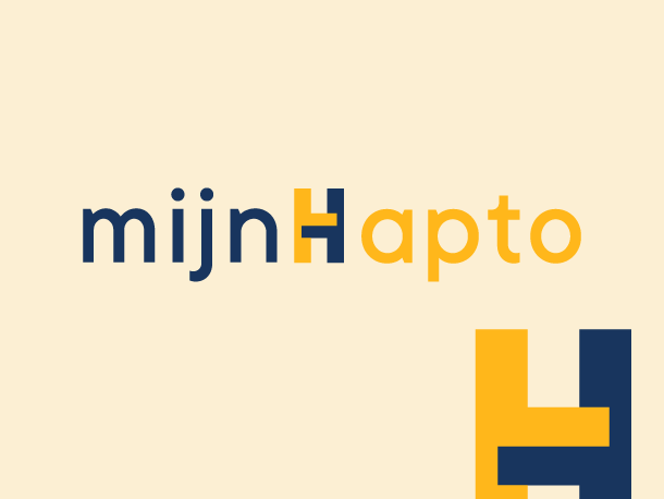 mijnHapto, zaterdagpraktijk voor haptotherapie - Logo-ontwerp en Webdesign