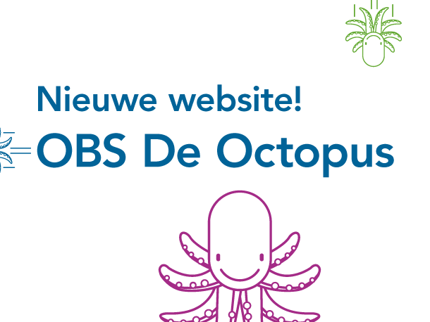 Nieuwe website voor OBS De Octopus in Hooffdorp - Webdesign